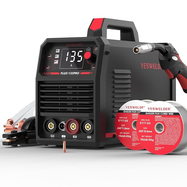 Saldatrice senza gas YESWELDER FLUX-135-PRO, fotografia del prodotto